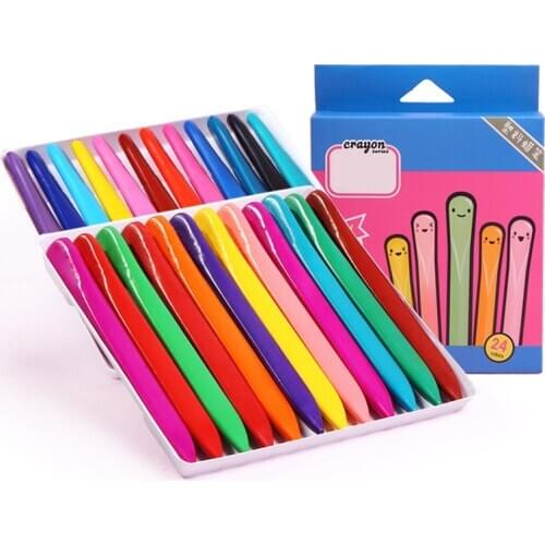 Crayons for Kids Wax Crayon Color Painting Pencil 6-36 Colors Children Caryon Drawing Set Art Kit for Kids School Supplies