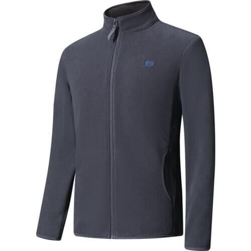 Man Polar Fleece Jacket Spring Autumn Sport Sweatshirt Male Leisure Fleece Cardigan Outdoor Zipper Coat