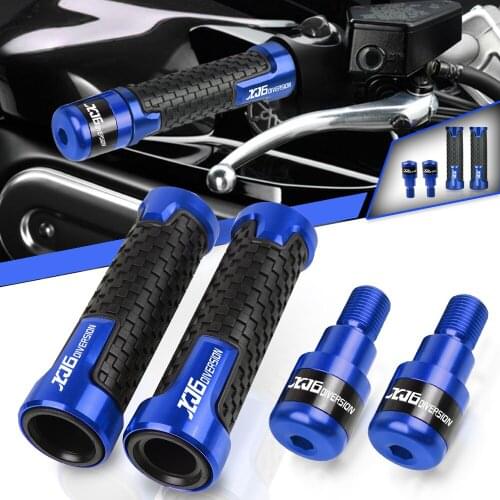 Motorcycle Hand Grip Handle bar Ends Slider Cover For Yamaha XJ6 DIVERSION XJ6DIVERSION 2009 2010 2011 2012 2013 2014 2015 2016