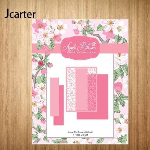 New Design Metal Cutting Dies Flowers Rectangle Hollow Craft Scrapbook Handmade Knife Mould Blade Punch Stencils Dies Cut Model