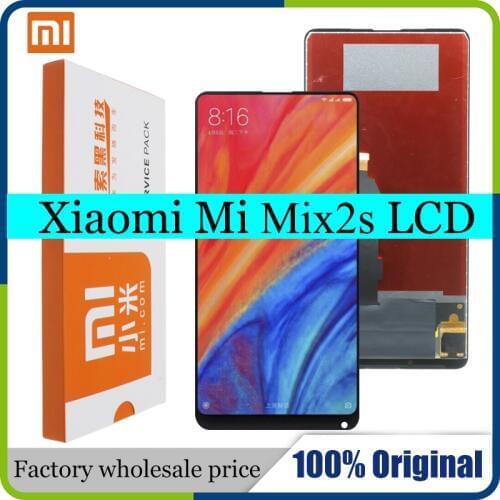 5.99" Original For Xiaomi Mi Mix 2S LCD Display 10 Touch Screen Panel XAIOMI Mix2S LCD Digitizer Assembly Replacement Parts