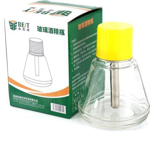 Glass Liquid Alcohol Bottle Phone Repair Remover Cleaner Bottle mobile repair tools for BGA PCB hand tools