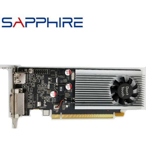 SAPPHIRE GT 705 1GB Screen Video Cards GPU For nVIDIA Geforce GT705 1GB Graphics Cards Computer Map HDMI PCI-E ITX ATX MATX HTPC