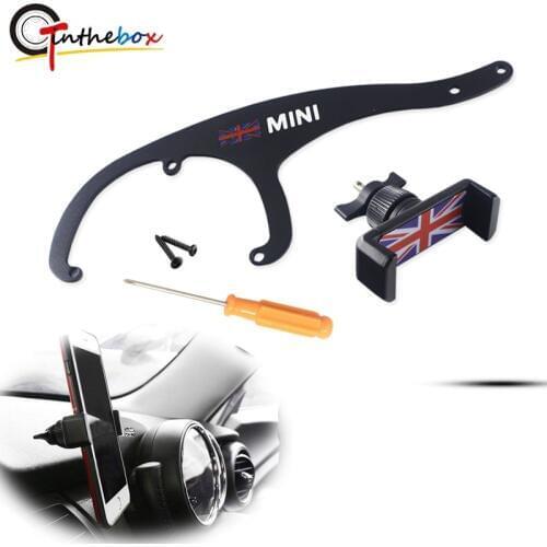 1) Behind Tachometer Bolt-On Mount Cell Phone GPS Holder For MINI Cooper R60 R61 and R55 R56 F54 F55 F56 F57 F60 Phone Holder