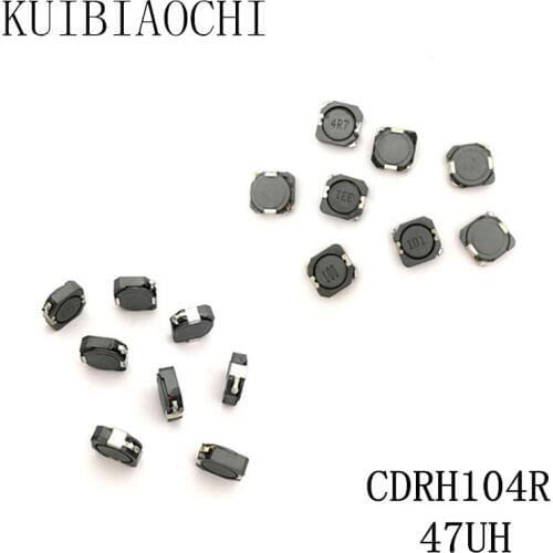 10pcs/LOT SMD Power Inductor CDRH104R 47UH 470 10*10*4mm shielded winding inductor