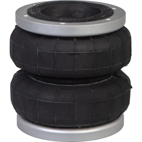 2S70-13F Air ride suspension Double convolute rubber air spring/air bag shock absorber With Open Flange