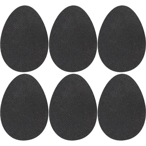 3pairs Shoe Sole Pads Insert Durable High Heels Cushion Rubber Self Adhesive Sticker Sandals Protector Outsole Forefoot Non Slip