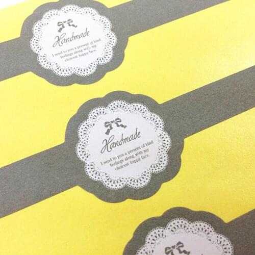 300pcs/lot New Vintage Kawii Wrist Watch Design Lace seal sticker Christmas DIY note gift Labels