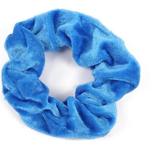 46Pack Ladies Velvet Scrunchies Hair Cord Bobbles Scrunchy Ponytail Holder