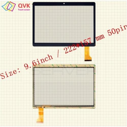 9.6 Inch touch screen for Mediatek KT096H KT096 Capacitive touch screen panel repair and replacement parts