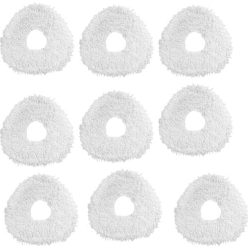Mop Cloth for NARWAL YJCC001-1 Mop Cloth Robot Vacuum Cleaner Robot Accessories, 9 Pack