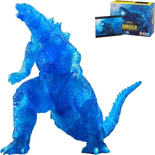 Bandai SHM King of the Monsters 2019 GodAzillas blue transparent limited edition collection monster doll model toy figure