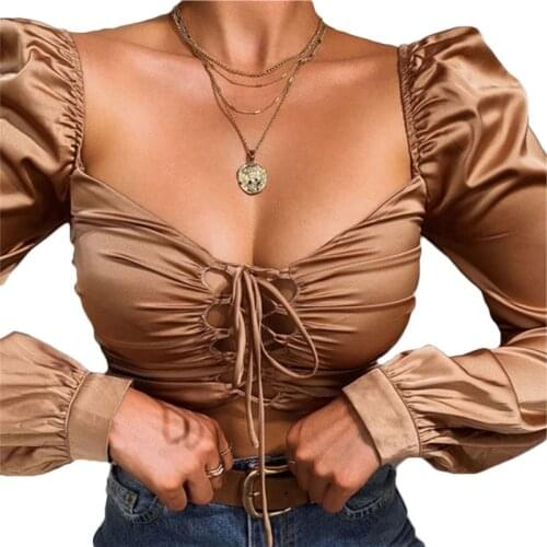 FYBITBO Openwork Blouses
