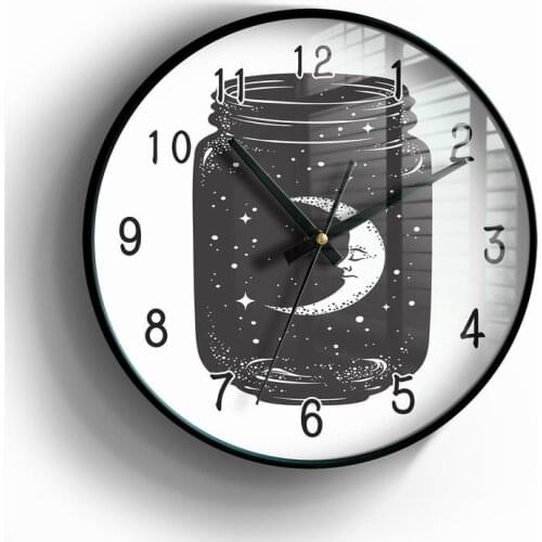 Colorful Creative Rainbow New Quartz Wall Clock Modern Fantastic Abstract Art Style Wall Clocks For Home Decor