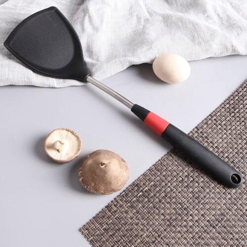 Harold kitchenware silica gel spatula home use stir-fried dish shovel stainless pan special-purpose shovel kitchen f