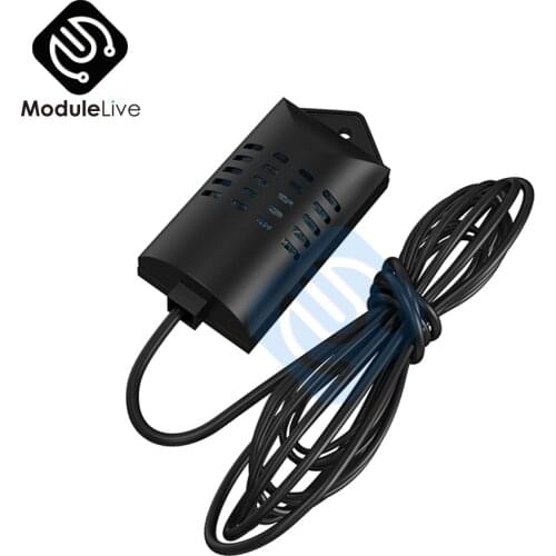 SHT20 Digital Temperature Humidity Sensor Module with Case 1M Extension Cable 0-100%RH -40 -125 C Replacement AM2320 DHT11 DHT22