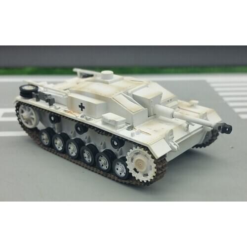 1:72 German assault tank No.3 F model snow Trumpeter finished 36145 Collection model