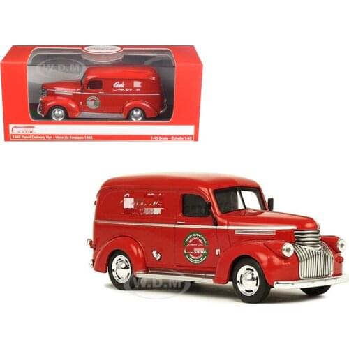 New 1:43 Alloy Die-casting 1945 Retro Delivery Car Model Home Collection Display Toy Christmas Gift Free Shipping
