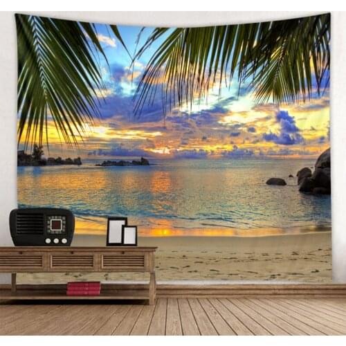Charming sea view Tapestry Wall Hanging Indian Mandala Tapestry Hippie Tapestry Boho Wall Cloth