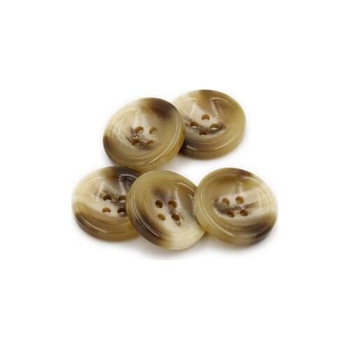 Free shipping 30pcs/lot Derlook trench outerwear clothing buttons plastic resin button overcoat coffee 16mm-30mm
