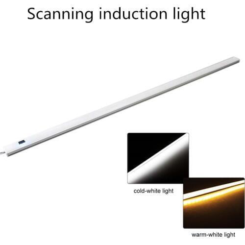 Scanning induction sensor cabinet light 9W 12V Night Lamp wardrobe furniture bathroom Indoor Decoration kitchen Led bar light