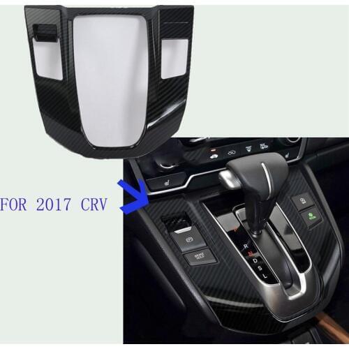 Car Styling Gear Box Decorative Frames Sequins FIT For Honda CR-V 2017 Internal Decorations Stickers Auto Door Interior Frame