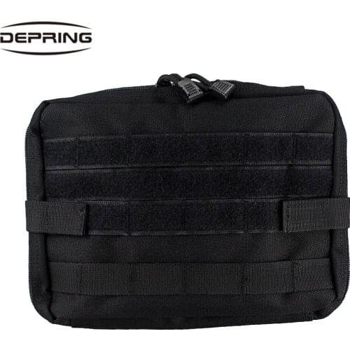 Tactical MOLLE Pouch Nylon EDC Utility Tools Pouch Organizer Holder Phone Medic Card Gadget Belt Pack Waist Bag for Outdoor