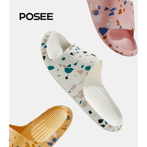 Slipper womens indoor soft-soled eva couple printed outdoor slippers men mens shoes women shoes shower slippers