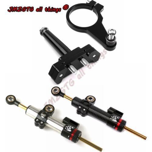 Motorcycle Universal Stabilizer Damper Complete Steering Mounting Bracket For YAMAHA R15 V3 2018-2020