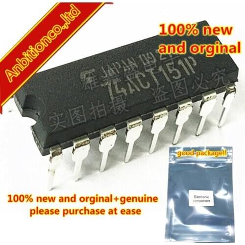 10pcs 100% new and orginal TC74ACT151P 74ACT151P 74ACT151 DIP16 in stock