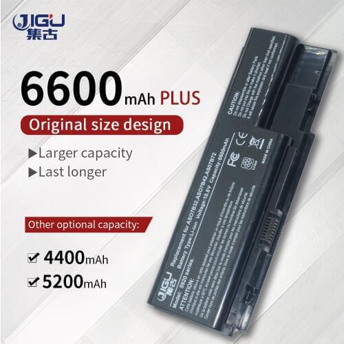 JIGU Laptop Battery AS07B31 As07b51 For Acer Aspire 5520 5720 5920 6920 6920G 7520 7720 7720G 7720Z Series 6CELLS