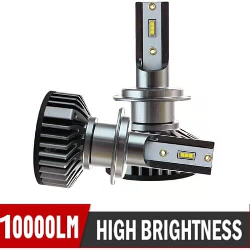 Car Headlight H4 LED H7 CSP 10000LM Canbus H11 LED Lamp Bulbs H1 H3 H8 H11 9005 9006 6000K Auto Headlamp Turbo H7 LED Fog Lights