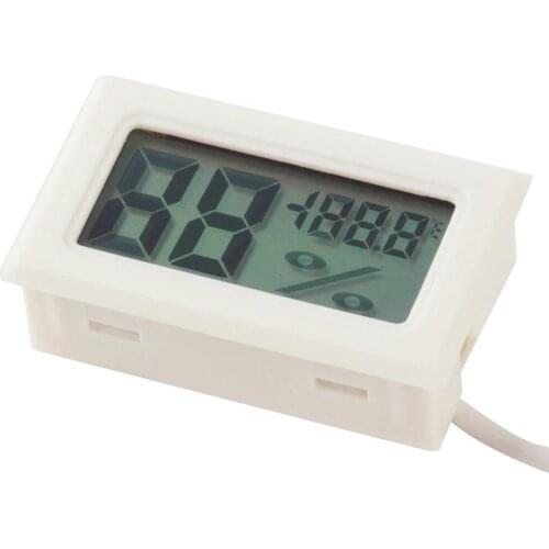 Mini Digital LCD Thermometer Hygrometer Humidity Temperature -50Celsius to 70Celsius 10% RH to 99% RH