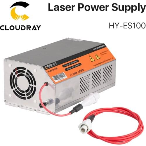 Cloudray 100-120W HY-Es100 Es Series CO2 Laser Power Supply for CO2 Laser Engraving Cutting Machine