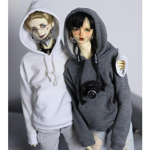D01-P251 children handmade toy 1/3 1/4 uncle Doll Accessories BJD/SD doll clothes Daily casual hoodies 1pcs