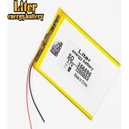 356595 3200mAh lipo batteries for laptop GPS lighting and digital products
