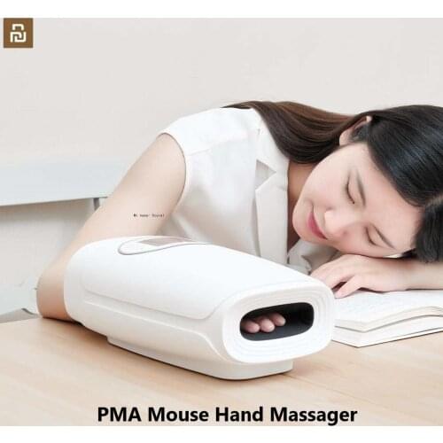 Xiaomi PMA Mouse Hand Massager Infrared Heated Therapy For Arthritis Pain Relief Cordless Palm Massager Can Used Outdoors