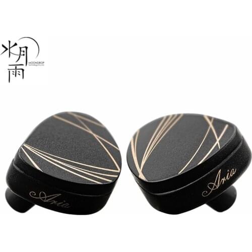 MoonDrop Aria Earphones High Performance LCP Diaphragm Dynamic IEMs Earbuds With Detachable Cable