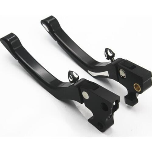 Pair Black CNC RSD Regulator Brake Clutch Handle Lever For Harley Sportster 1200 XR1200 Sportster 883