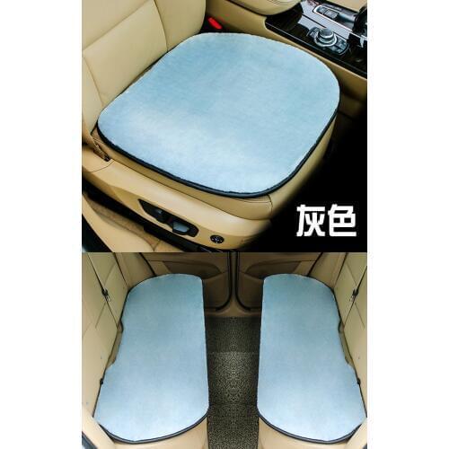 Plush Single Car Seat Protection Car Seat Cover Auto Seat Covers Car Seat Cushion For Car seats seat cover Sedan&SU Heating