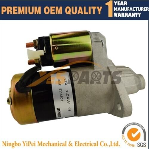 128170-77010 12817077010 1217077010 NEW STARTER FOR MARINE KM2 KM2A KM3A