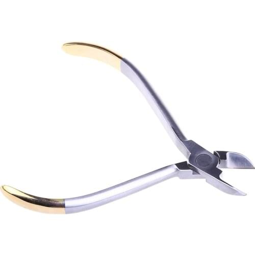 Dental Ligature Cutter Pliers for Orthodontic Ligature Wires and Rubber Bands Stainless Steel Thin Wire Cutter Pliers Instrument
