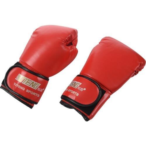 SUTENG PU leather sport training equipment Boxing Gloves