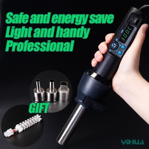 YIHUA 8858 Upgraded Version 8858-I 650W Portable Blower Hair Dryer Heat Gun BGA Hot Air Gun 110V/220V Solder Rework Tool