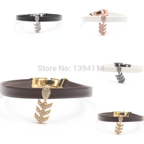 Мужские кожаные браслеты ZENGAZE China At AliExpress