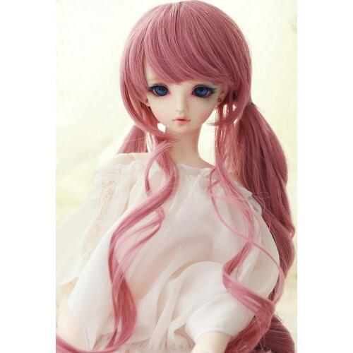 Doll Accessories 1/3 1/4 High Temperature Bjd Doll Wig Long Curly Hair For Girls Dolls Toy