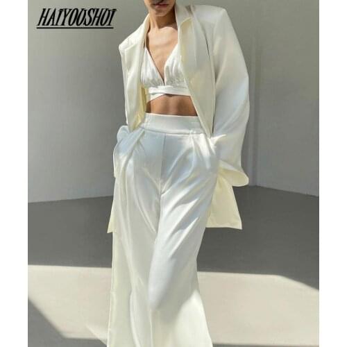 Женские модные брючные костюмы CINESSD China At AliExpress