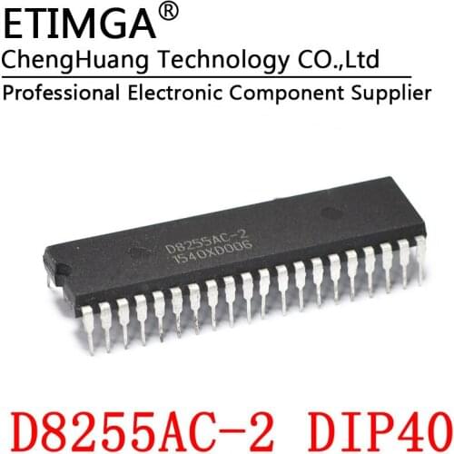 D8255AC-2 D8255AC DIP-40 D82C55AC-2 MCU interface chip