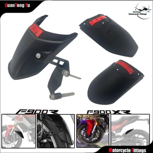 For BMW Motorrad F900R F900XR S1000XR XR 2019-2021 Front & Rear Mudguard Fender Rear Extender Extension Motorcycle Accessories