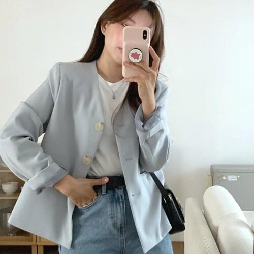 Dunayskiy Women's Blazers With Short Sleeves